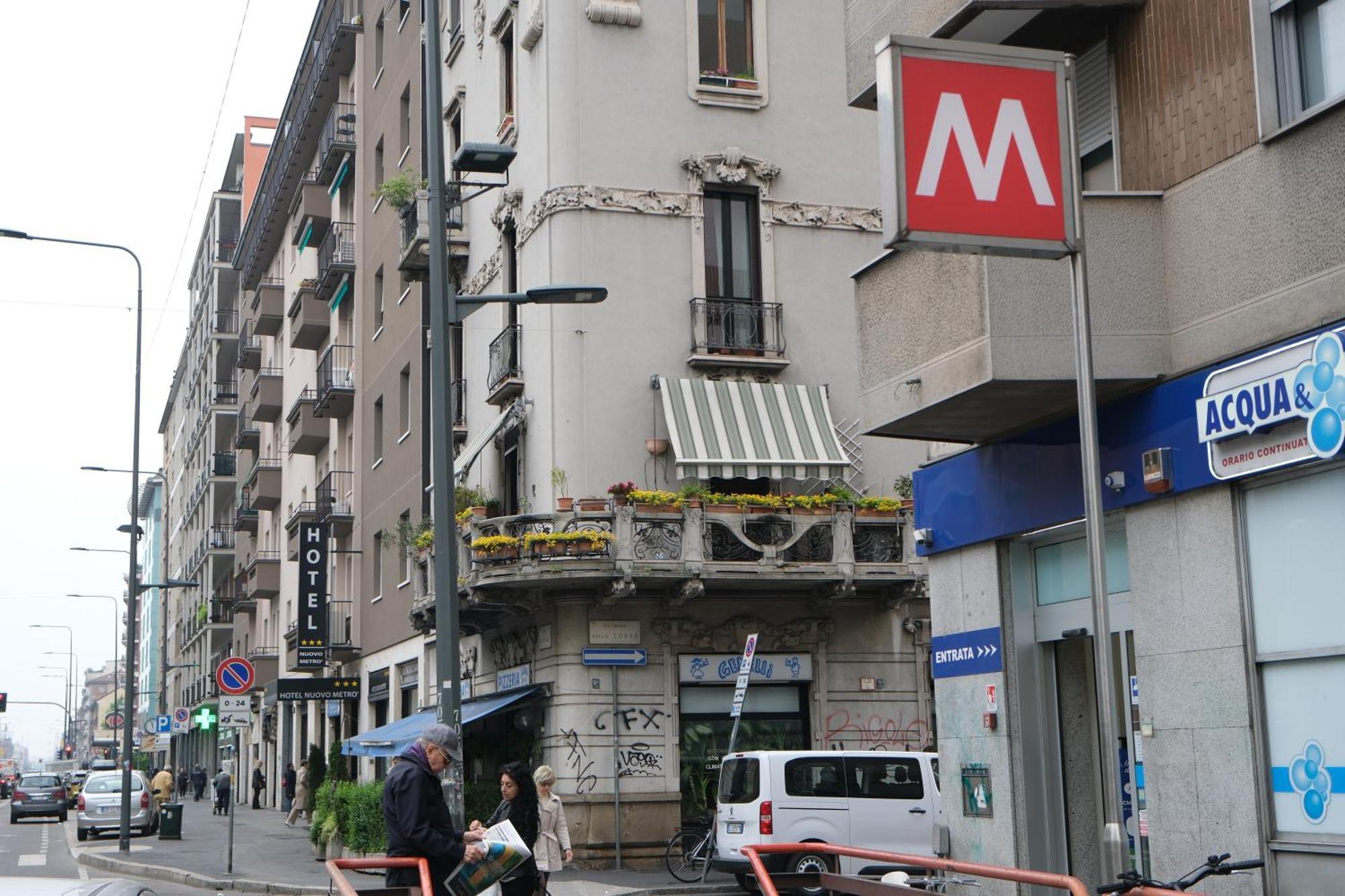 Hotel Nuovo Metro Milano Eksteriør billede